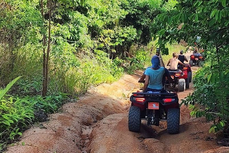 Billet Expérience d'aventure dans la jungle en VTT de 2,5 heures au départ de Koh Phangan