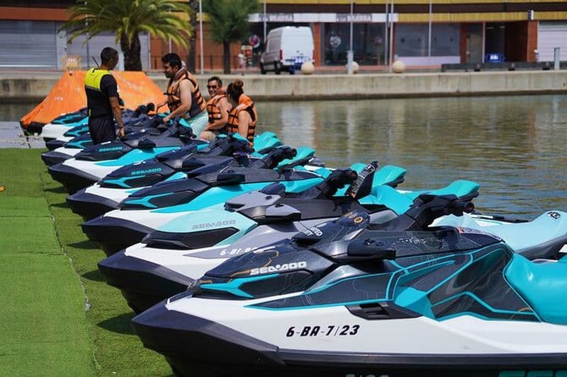 Supercar Driving & Jet Ski Experience à Barcelone