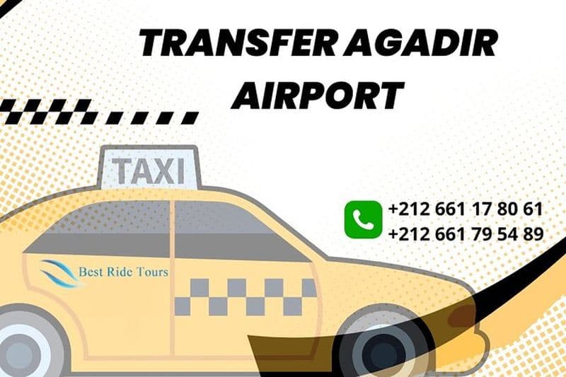 Billet Taxi Transfert Agadir Aéroport