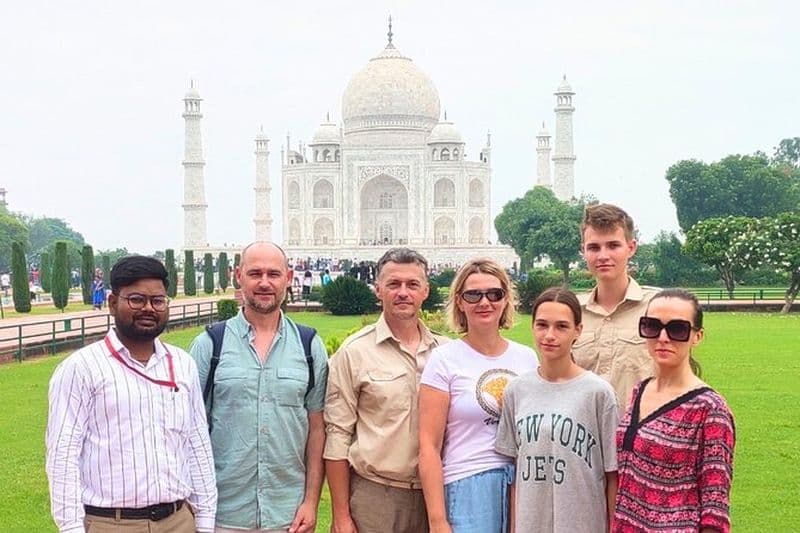 Taj Mahal, Fort d'Agra, Visite du Baby Taj au départ de Delhi en train ultrarapide