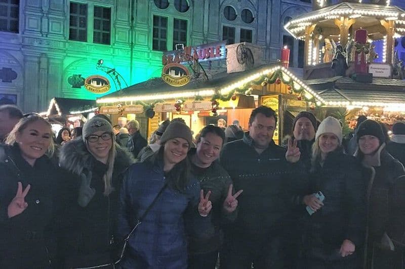 Billet Visite originale du marché de Noël de Munich avec vin et nourriture de fête