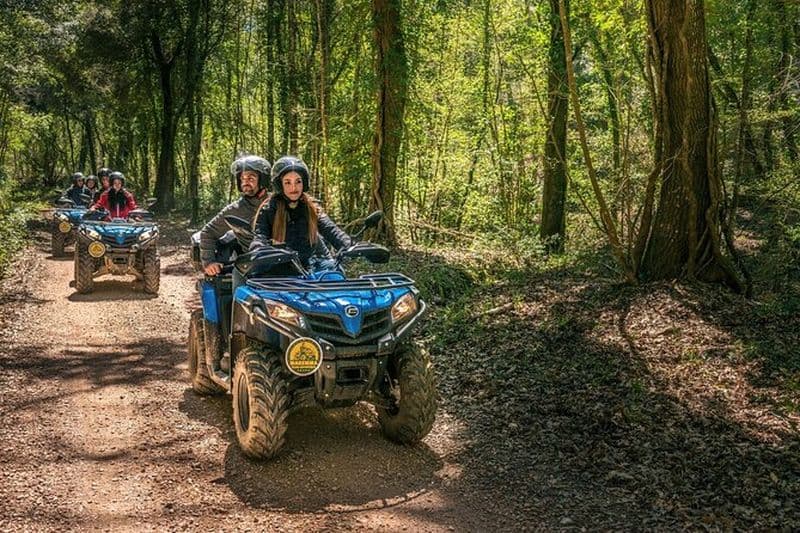 Billet Excursion en quad dans la Maremme avec barbecue dans les bois
