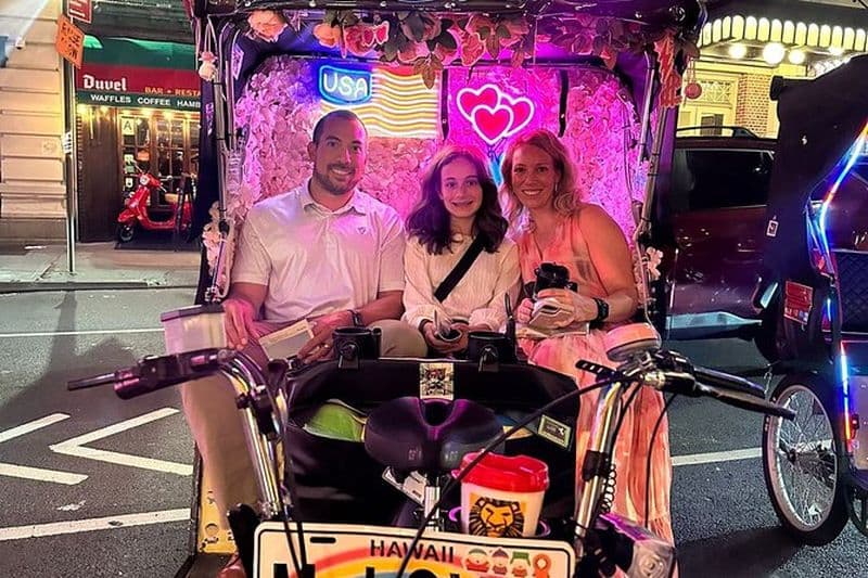 Private Pedicab Tours : Broadway Show Pick-up & Drop-Off