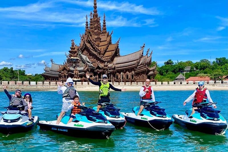 Excursion privée en jet ski Premium aux 4 et 3 îles