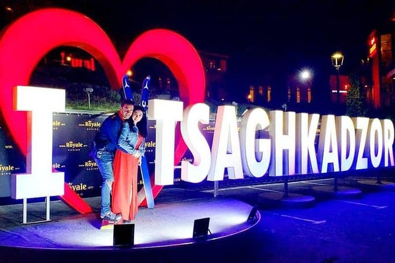 Visite privée de la station de ski de Tsaghkadzor et du monastère de Kecharis