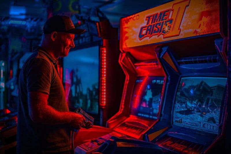 Cyber Arcade dans le centre de Prague