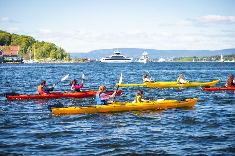 Visite d'Oslo Sea Kayak: Explorez l'incroyable Oslofjord