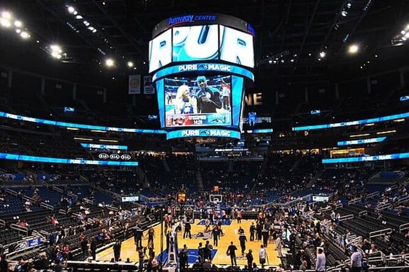 Orlando Magic Basketball Game au Kia Center