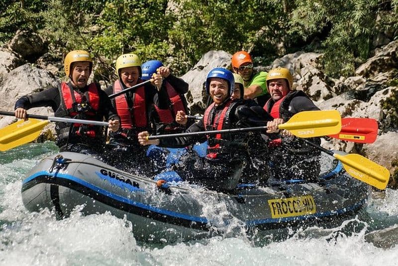 Rafting aventure avec service photo à Bovec