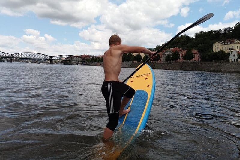 SUP - Paddleboard : Tour dans le centre de Prague