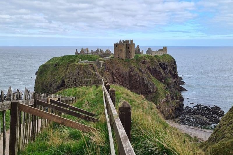 Château de Dunnottar et patrimoine côtier