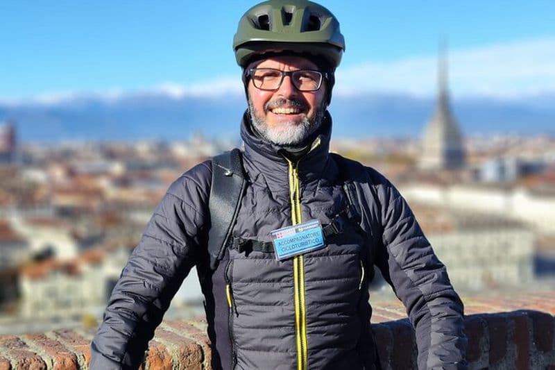 Visite privée à vélo historique et culturelle à Turin avec un guide