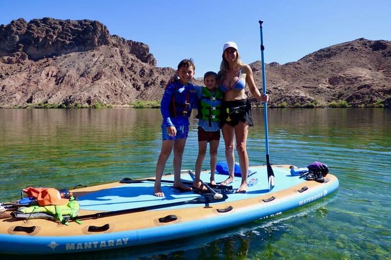 Visite géante de Mantaray Group Paddle Board à Emerald Cave