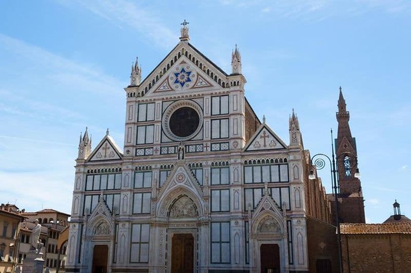 Visite guidée privée de la basilique Santa Croce de Florence et de l'ancienne école de cuir