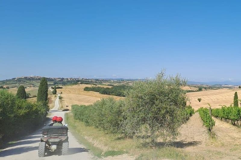 Excursion privée en quad dans le Val d’Orcia et Montepulciano