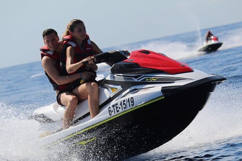 Billet Tenerife: Excursion en Jet Ski avec option Quad