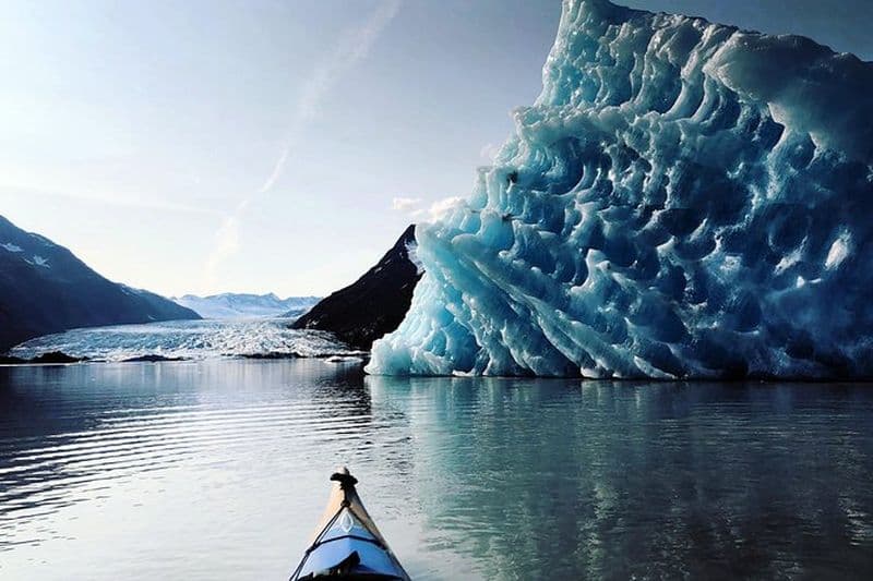 Billet Excursion en kayak bleu glacier et Grandview