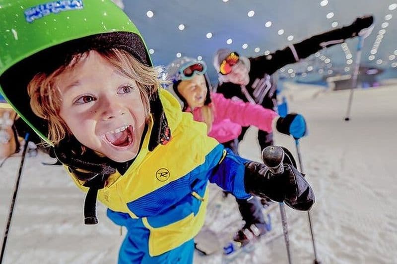 Ski d'une journée à Dubaï avec billets Snow Plus dans le Mall of Emirates