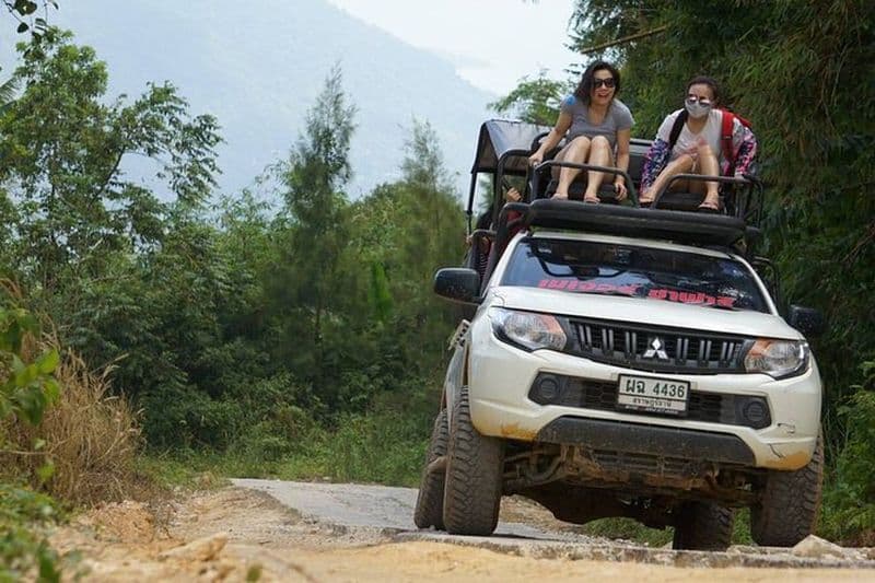Safari en jeep d'une journée complète avec les points forts de Koh Samui