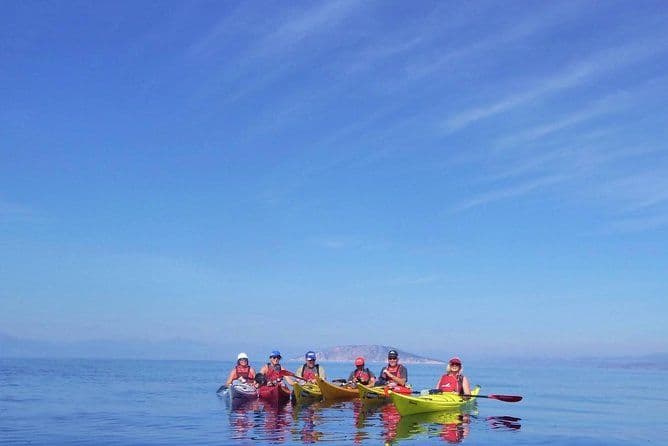 Billet Excursion en kayak sur l'île d'Aphrodite-Tolo