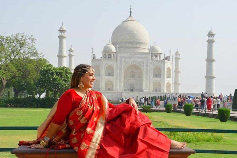 Lever du soleil au Taj Mahal avec photographie et visite guidée d'experts locaux