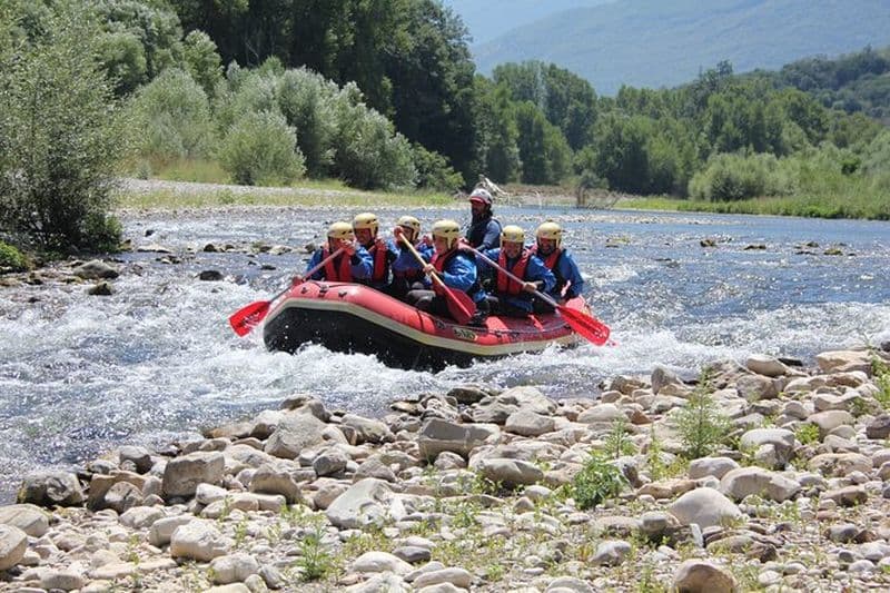 Rafting dans le parc national du Cilento à Salerne