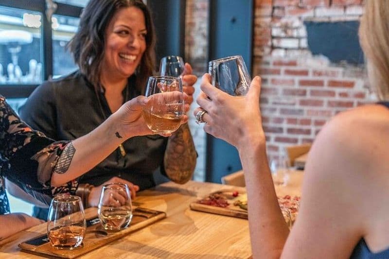 Billet Californie contre. Dégustation de vins du Colorado
