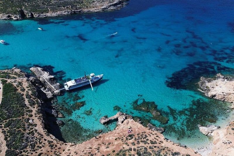 Billet Malte : Comino, Blue Lagoon & Caves - nage, tuba et toboggan