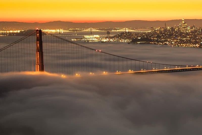 Expérience privée de photographie au lever du soleil à San Francisco