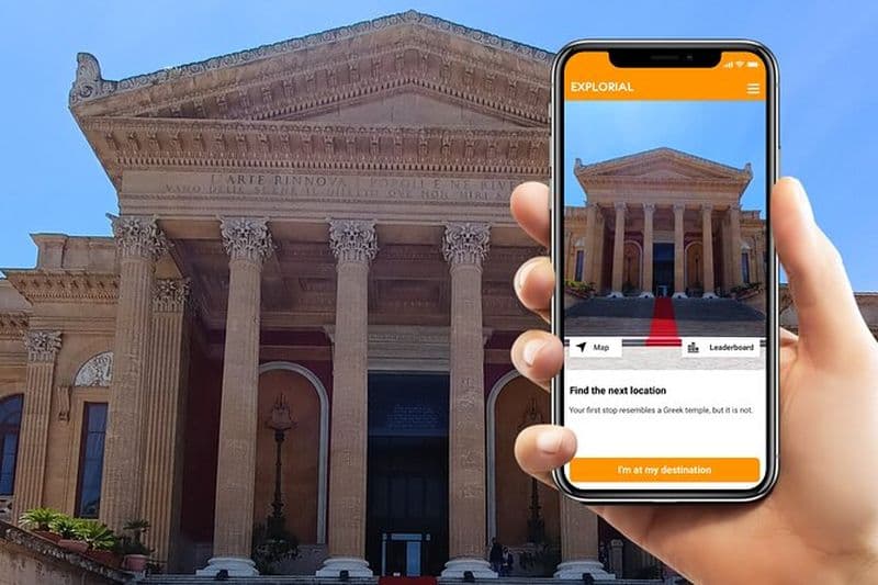 Visite autoguidée de la baie de Palerme et de la chasse au trésor et des sites touristiques de Kalsa