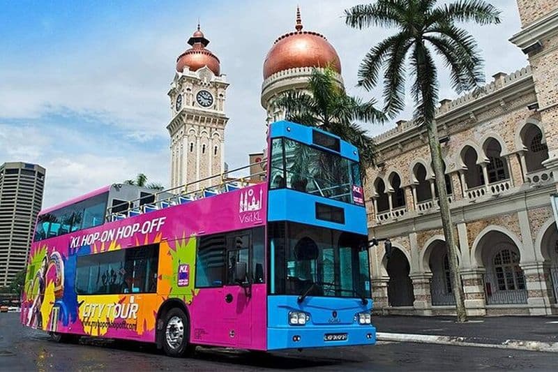 Malaisie: Kuala Lumpur Hop On Hop Off Bus touristique Pass