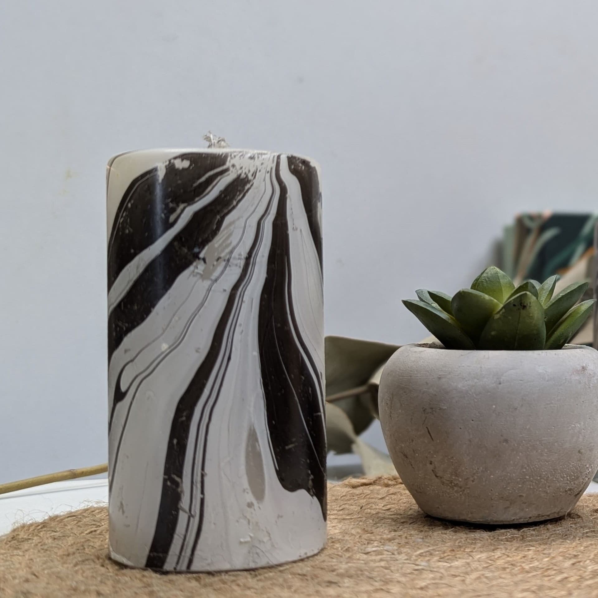 Billet Réalisez votre bougie marbrée