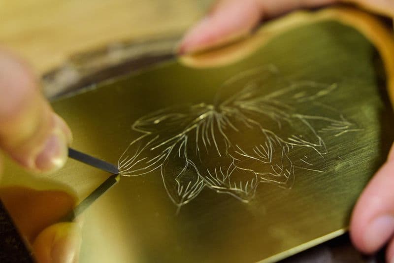 Découvrez la gravure au burin