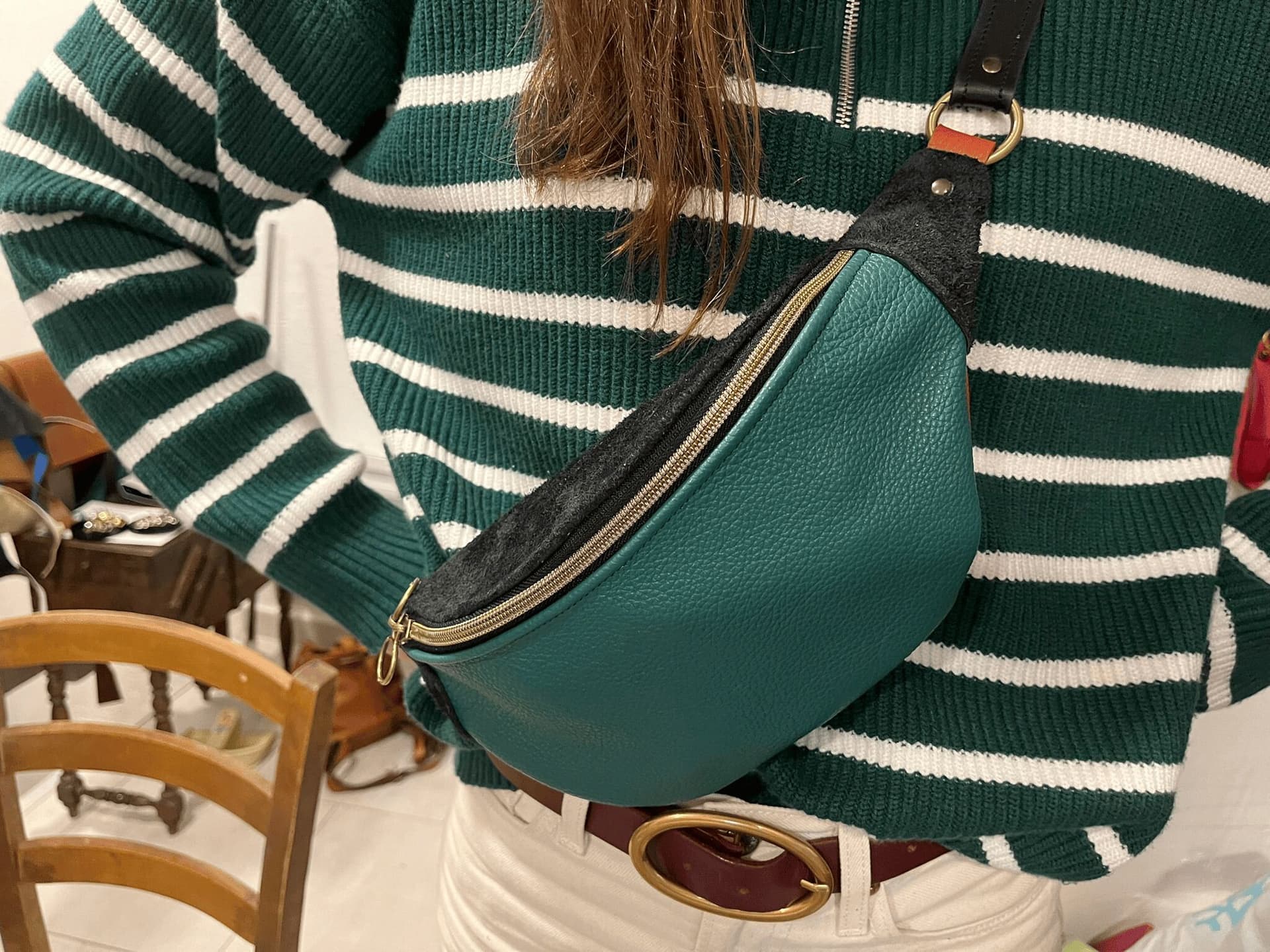 Réalisez votre banane en cuir