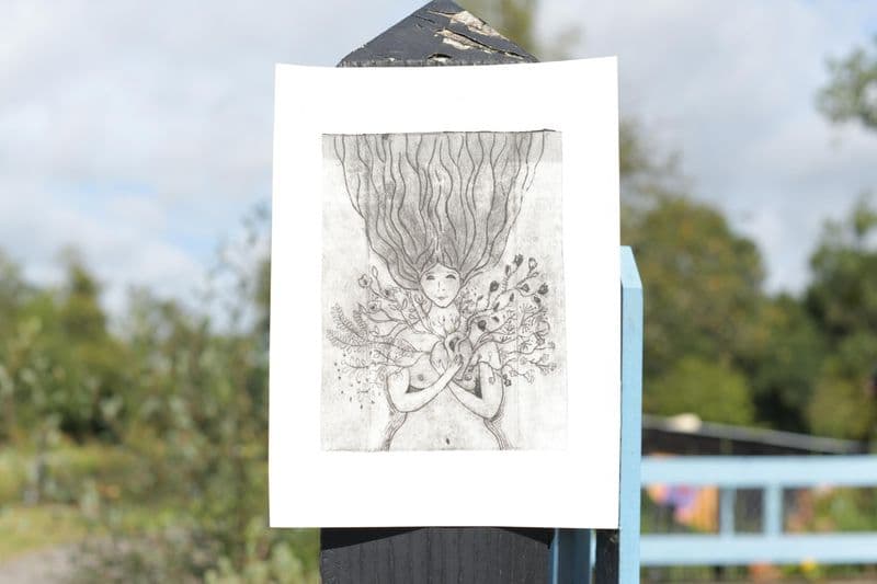 Billet Initiez-vous à la gravure pointe sèche