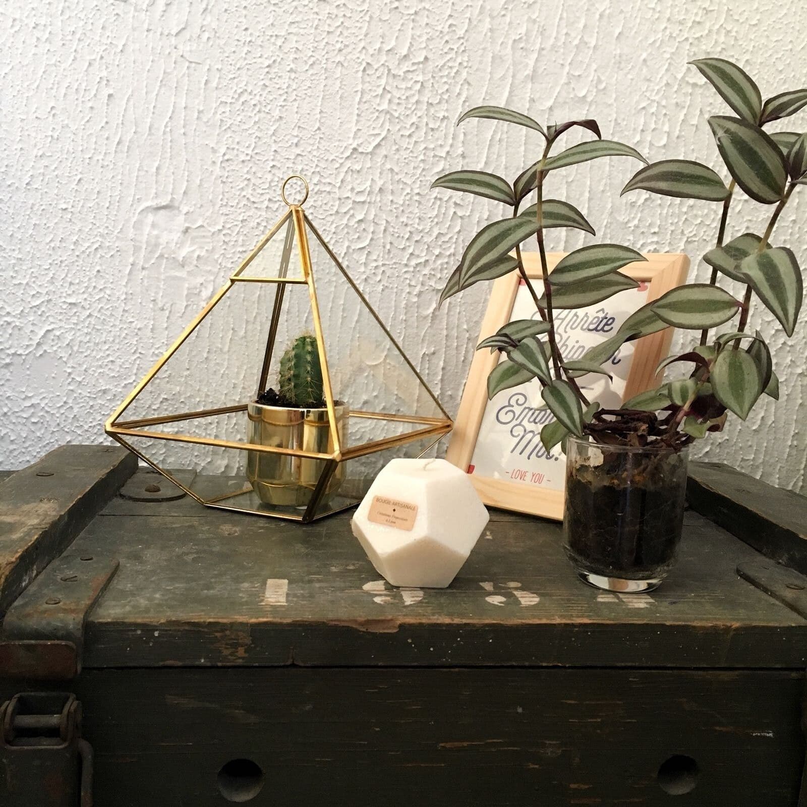 Billet Réalisez votre bougie photophore