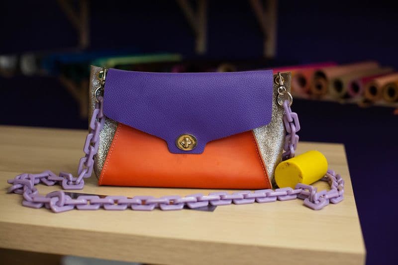 Réalisez votre sac en couture point sellier