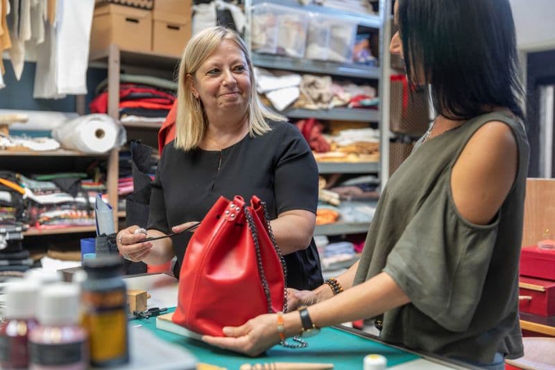 Fabriquez votre sac bourse en cuir