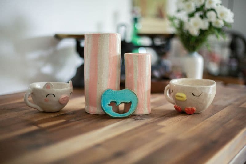 Réalisez et décorez vos petits objets en céramique