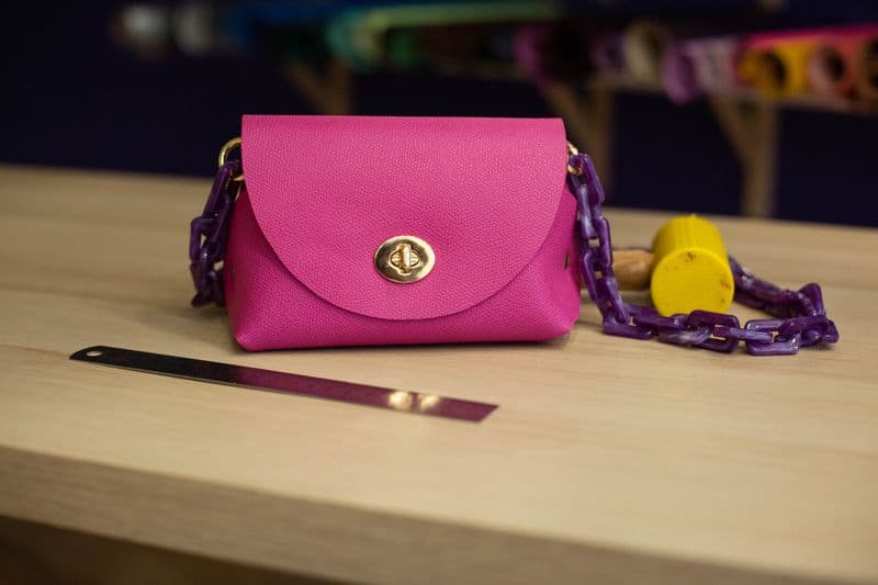 Réalisez votre petit sac en cuir